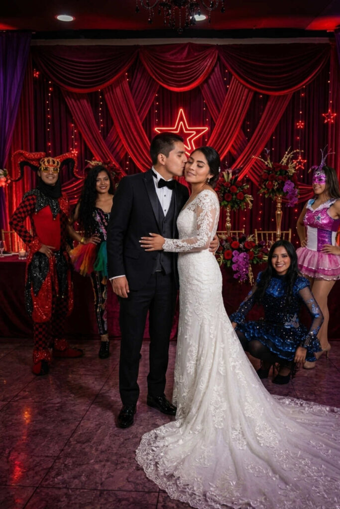 boda arte peru show