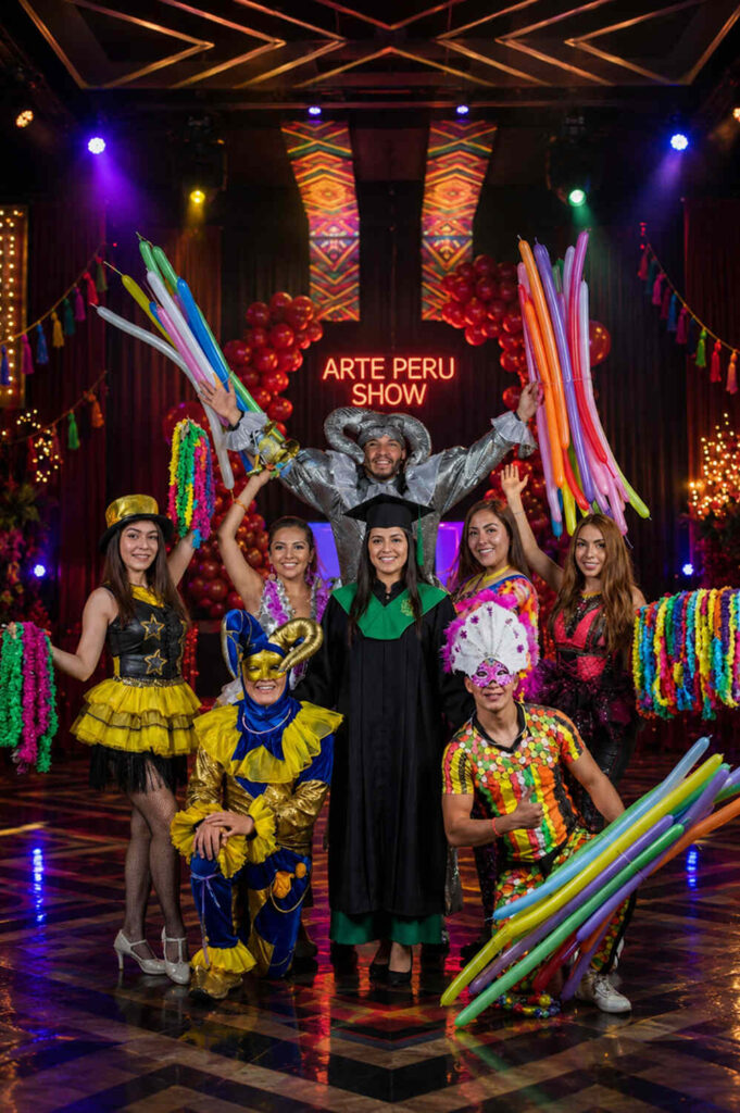 graduacion arte peru show